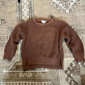 The Simple Folk Brown 100% Cotton sweater size 2T